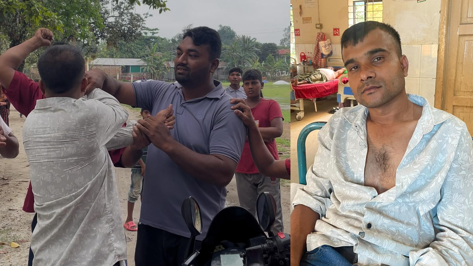 প্রধান শিক্ষকের বিরুদ্ধে অনিয়মের সংবাদ প্রকাশ সাংবাদিককে পেটালেন প্রধান শিক্ষক - Chief TV
