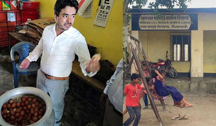 শিক্ষার্থীদের খাবার পরিদর্শনে গিয়ে পচা ডিম পেলেন ইউএনও - Chief TV