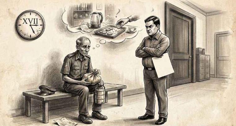 অফিসে বেঁচে যাওয়া চা-বিস্কুট নেওয়ায় ১৭ বছরের চাকরি হারালেন পিয়ন - Chief TV