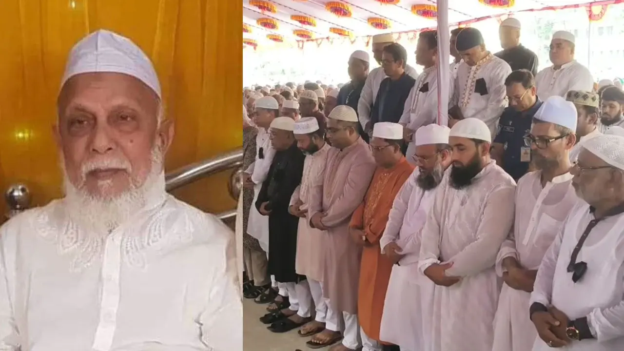 ব্রাহ্মণবাড়িয়ায় বিএনপি নেতা হারুন আল রশীদের দাফন সম্পন্ন - Chief TV