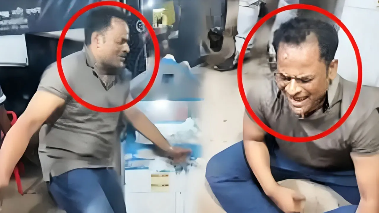 নৌ পুলিশ কর্মকর্তার মদ্যপ অবস্থায় মাতলামি, ভাইরাল ভিডিও - Chief TV