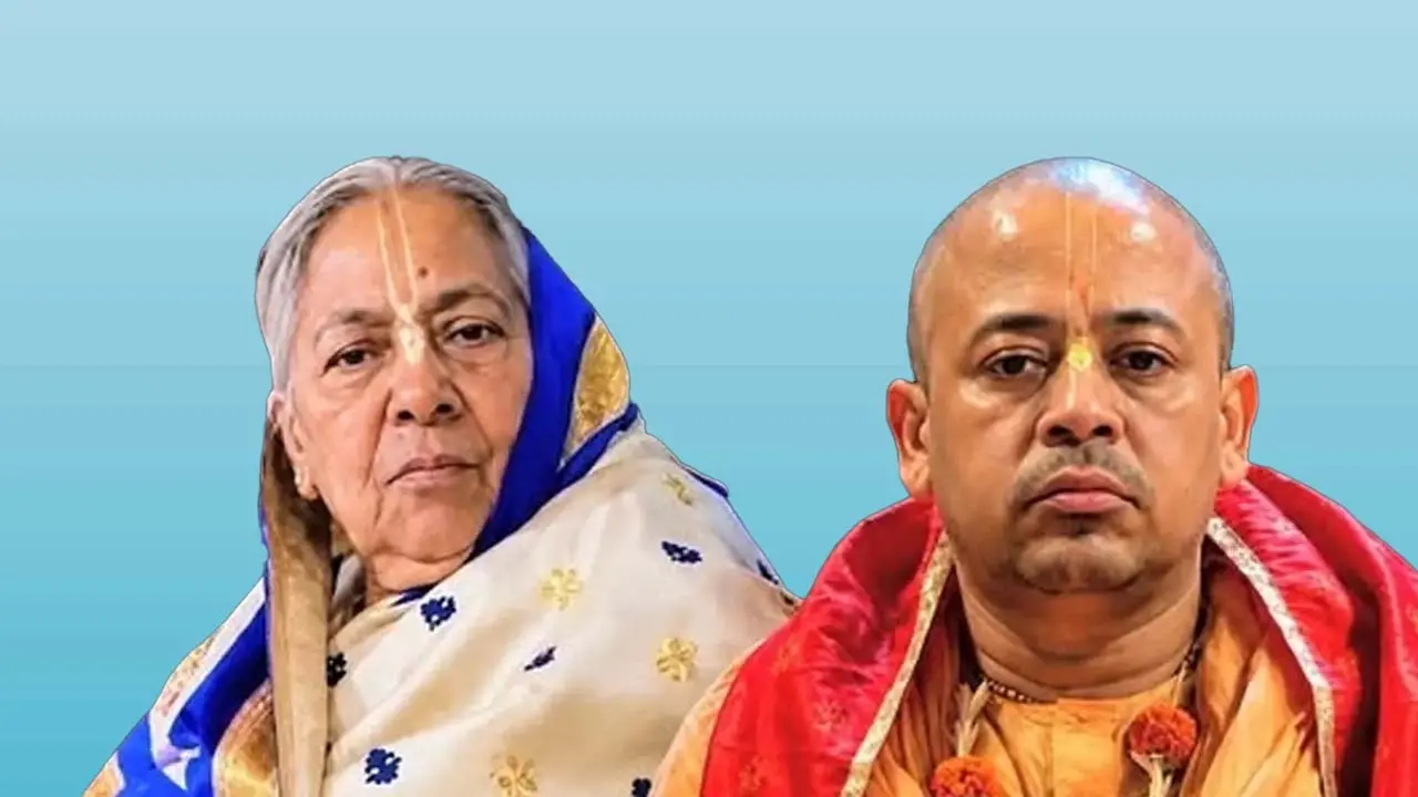 চিন্ময় কৃষ্ণ দাসের মা মারা গেছেন - Chief TV