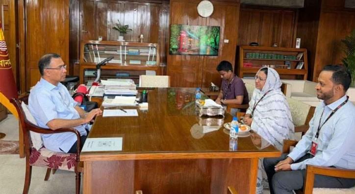 ক্যানসার আক্রান্ত জুলাই শহীদের ভাইকে চাকরির আশ্বাস প্রধানমন্ত্রীর - Chief TV