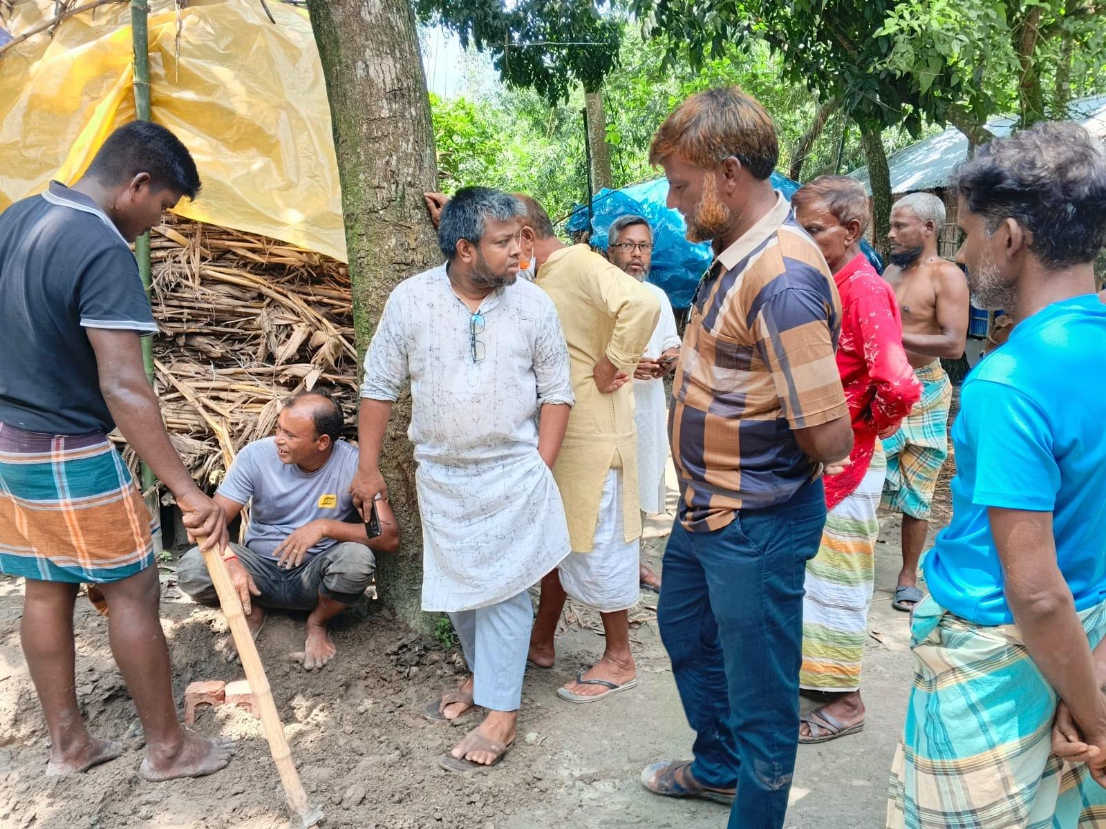 এমপির বরাদ্দে উত্তর বড়ভিটায় ২৫০ ফুট সড়কের উদ্বোধন-chief tv